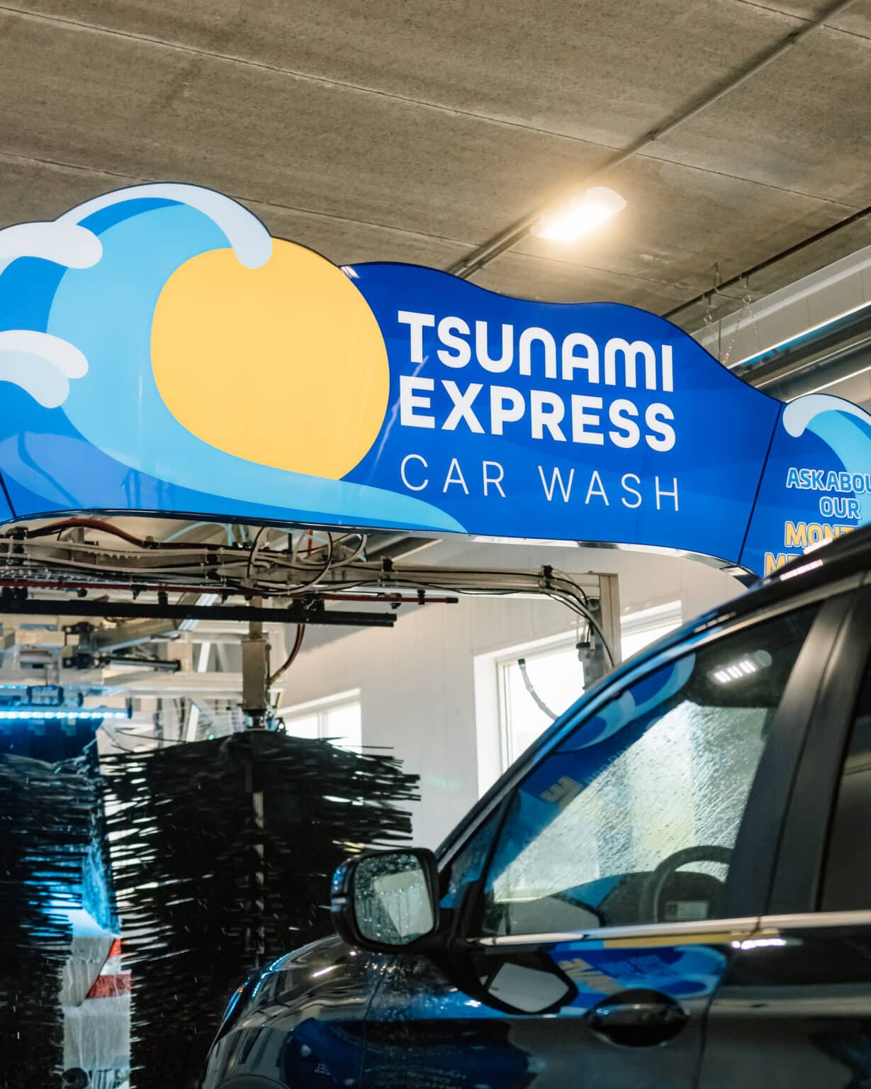 Tsunami Express Car Wash Tunnel
